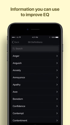 Emotions Dictionary screenshot 3