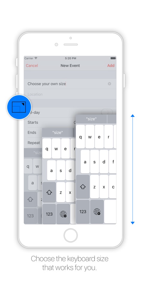 XL Keyboard - Utilities App | MWM