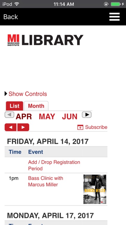 Musicians Institute Library screenshot-3