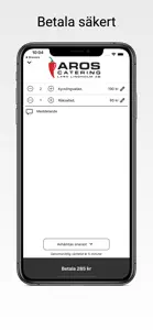 Aros Catering screenshot #2 for iPhone