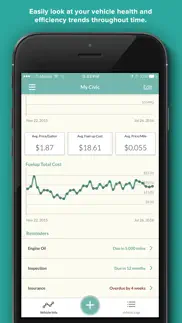 fuelly: mpg & service tracker iphone screenshot 2