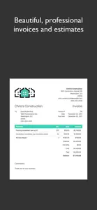 JotNot Invoice screenshot #1 for iPhone