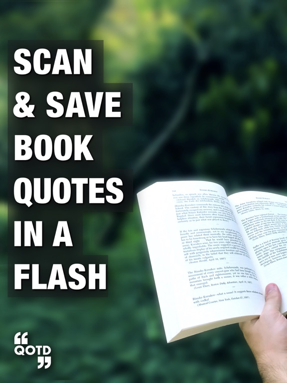 Screenshot #4 pour QOTD: Read, Scan & Save Quotes