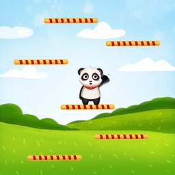 Panda Climb Stairs