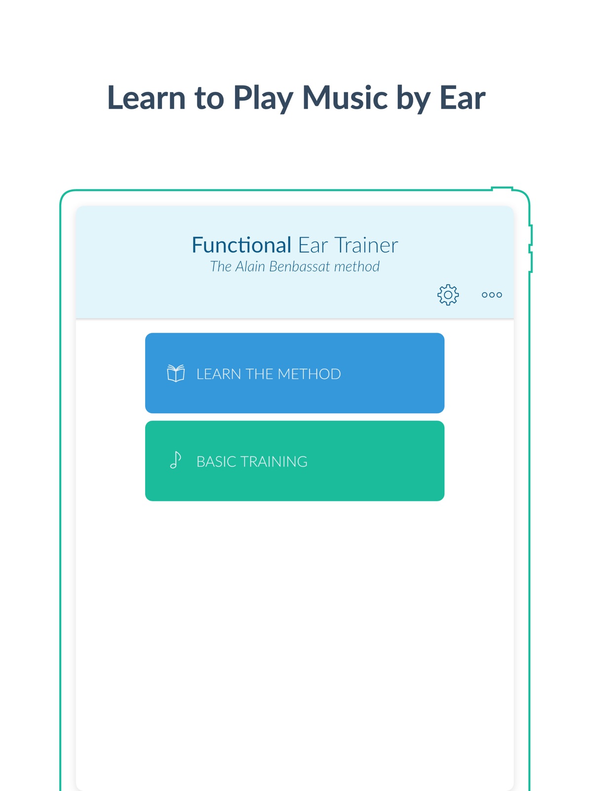 Functional Ear Trainer ipad screenshot 1