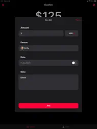 OweMe - Debt Tracker ipad bilder 3