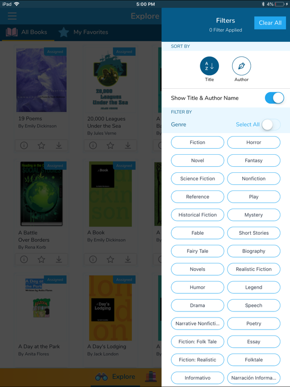 Screenshot #3 for ReadingSpot