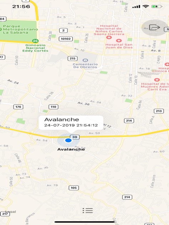 Screenshot #4 pour TrackersCR