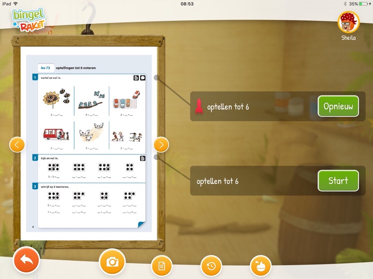 Bingel Raket leerling