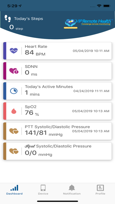 VIP Remote Health screenshot 2