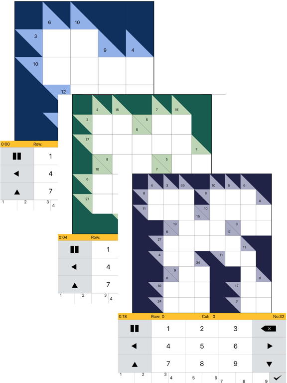 Screenshot #4 pour Kakuro Logic Puzzles