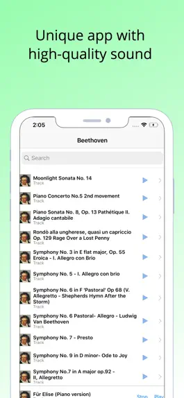 Game screenshot Beethoven - Music App hack
