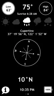 shake! - flashlight & compass iphone screenshot 3