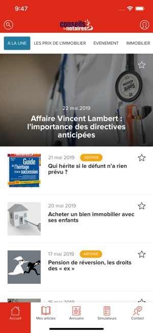 Conseils des notaires(圖1)-速報App