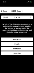 DSST Criminal Justice Prep screenshot #5 for iPhone