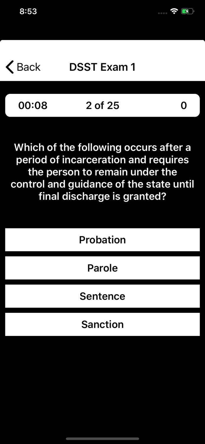 DSST Criminal Justice Prep