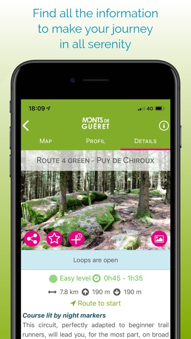 Sports Nature Monts de Guéret Screenshot