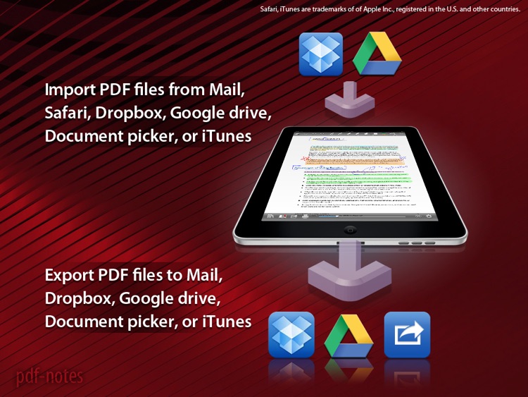 pdf-notes for iPad (iap)