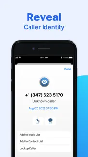 trapcall: reveal no caller id iphone screenshot 3