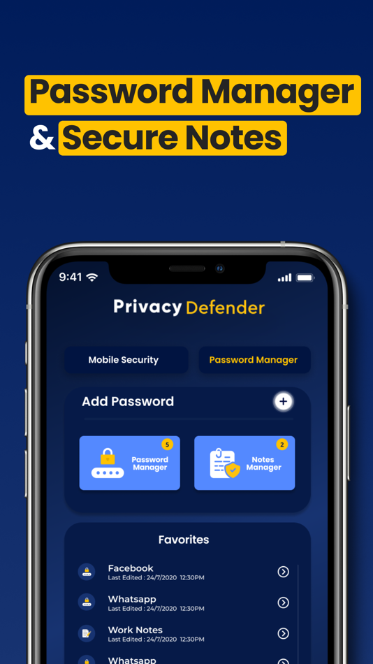 #8. Privacy Defender - Security (iOS) Podle: Pligence Inc.