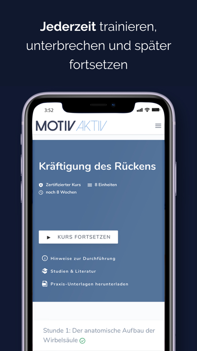 Motivaktiv - Präventionskurse Screenshot