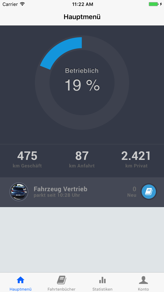 Fleetize ROUTES Fahrtenbuch - 1.1.7 - (iOS)