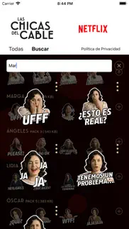 How to cancel & delete stickers las chicas del cable 3