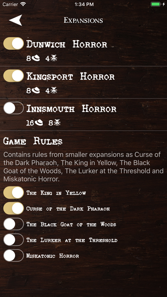 #9. Assistant for Arkham Horror (iOS) 由: Petr Hejkal