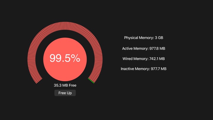 Screenshot #1 pour Memory Cleaner