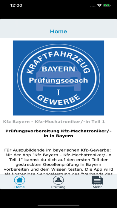 Screenshot #1 pour Kfz Bayern: Kfz-Mechatronik 1