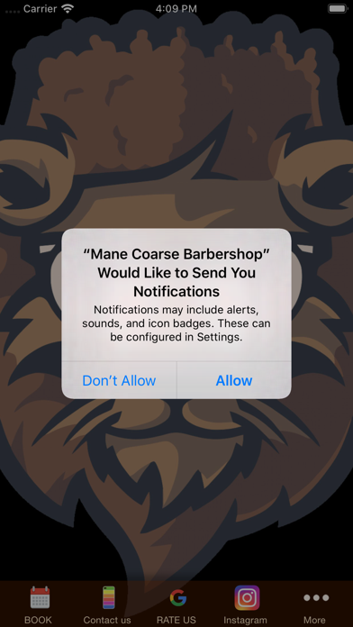 How to cancel & delete Mane Coarse Barbershop from iphone & ipad 2