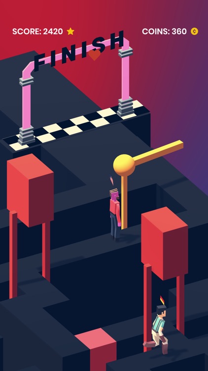 Maze Race Game screenshot-4