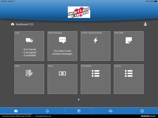 Heartland Express - Driver App