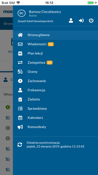 mobiDziennik Screenshot