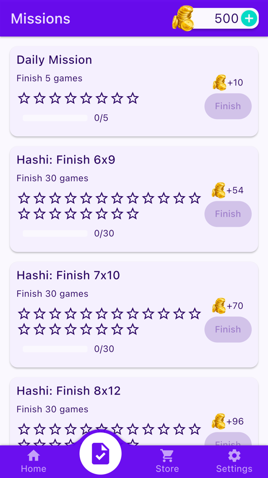 #4. Hashi:Linkdoku Bridges Puzzle (iOS) 由: 建明 顾