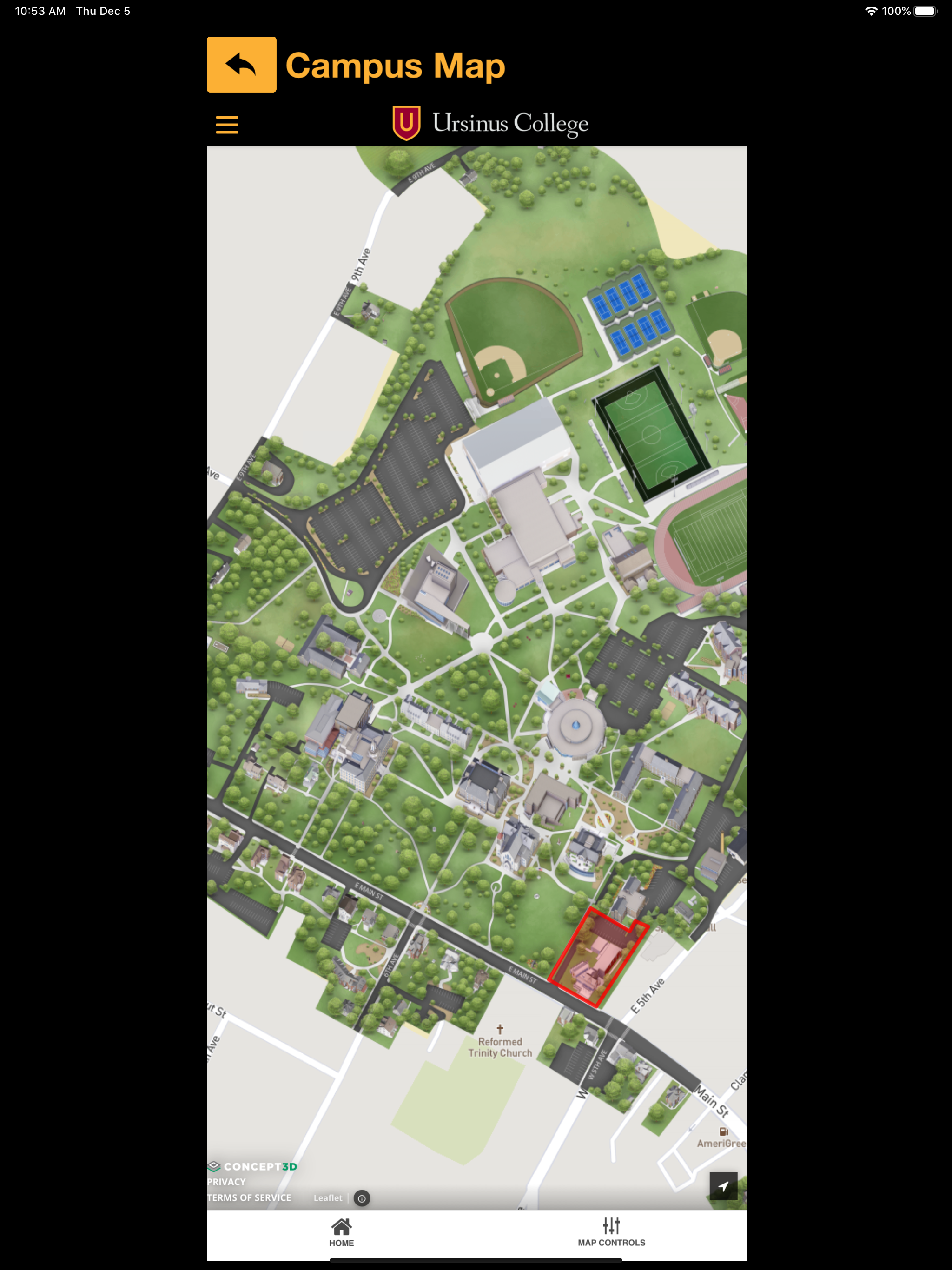MobileU - Ursinus College screenshot 14
