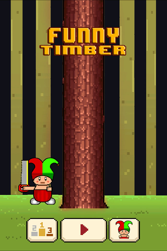Funny timber baby - timberman