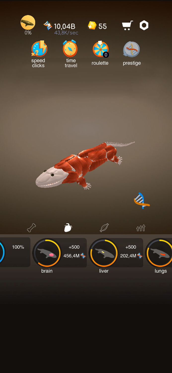 Idle Evolution - Cell to Human