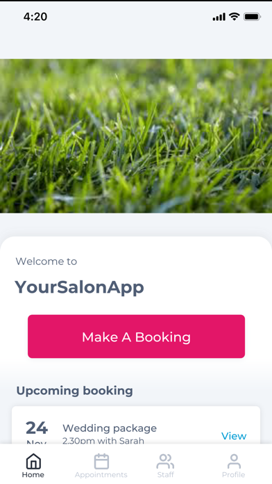 Screenshot #1 pour YourSalonApp