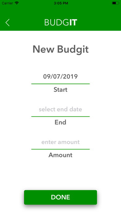 Screenshot #2 pour Budgit - Simple Saver