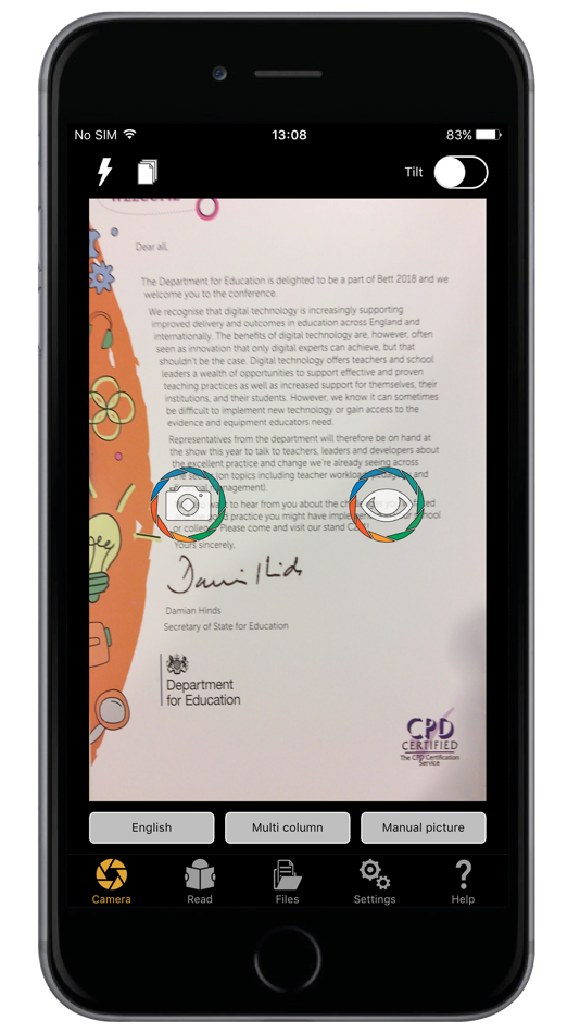 #3. OneStep Reader (iOS) 由: Sensotec nv