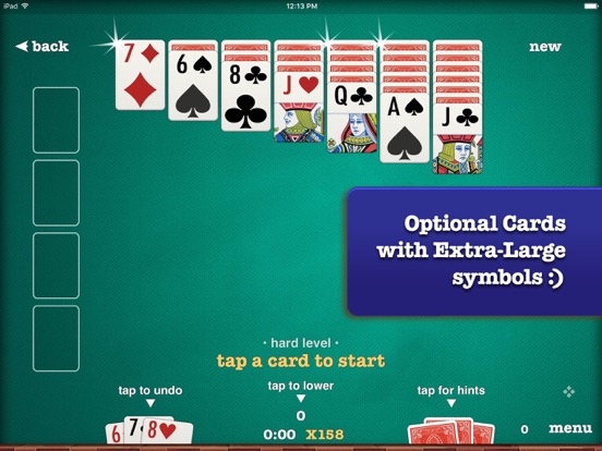 ▻ Solitaire + iPad app afbeelding 3