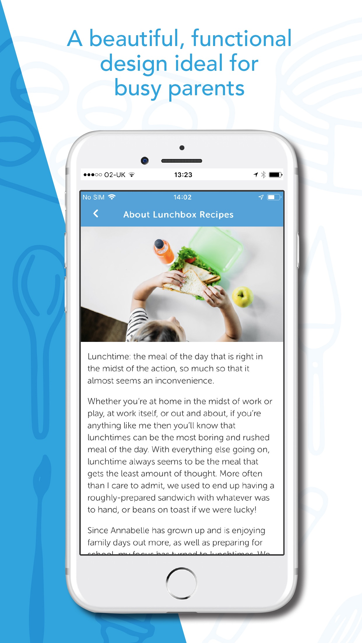 Screenshot 2 of Lunchbox Recipes