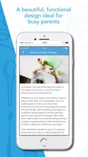 lunchbox recipes iphone capturas de pantalla 2