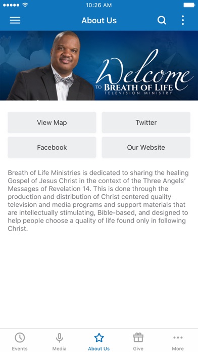 Breath of Life TV Ministry Screenshot