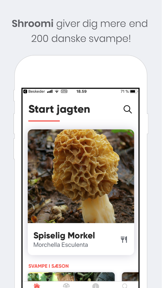 #1. Shroomi - Danske Svampe (iOS) 由: Kristoffer Andreasen
