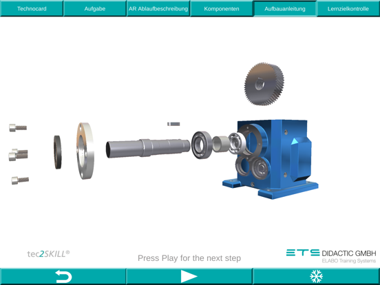 tec2SKILL 4U iPad screenshot 5 - Education app