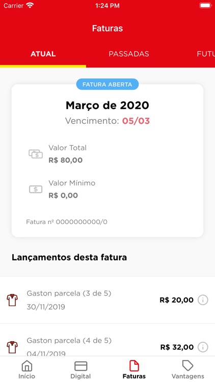 Cartão Gaston screenshot-3