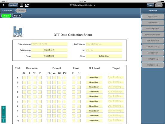 ABA Monitor iPad screenshot 2 - Business app