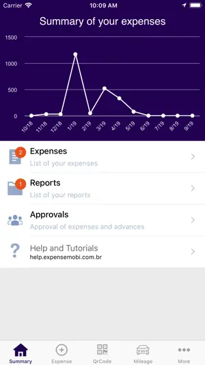 Expense Mobi screenshot 2